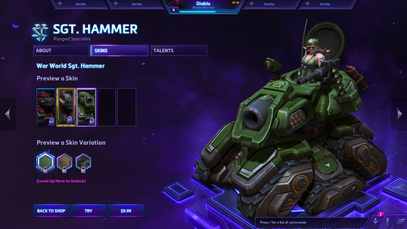 Illustration for article titled Heroes Of The Storm Could Use Some Better Skins